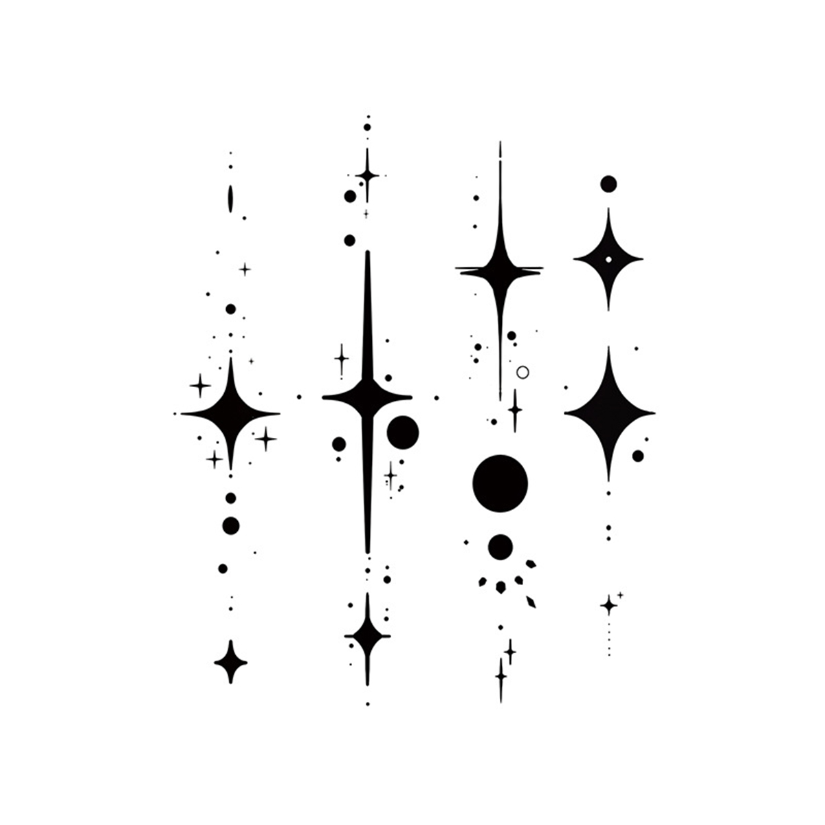 Midnight Constellation Tattoos