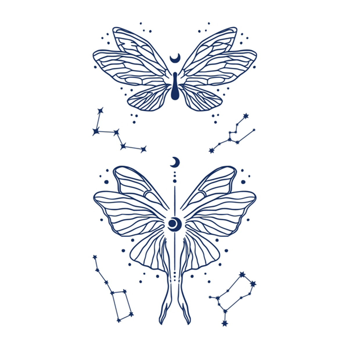 Celestial Metamorphosis Tattoos