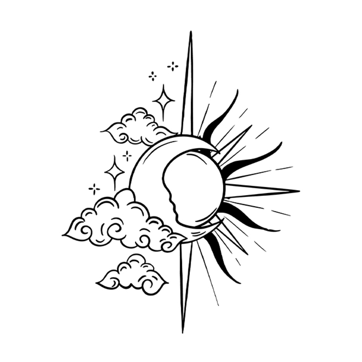 Celestial Harmony Tattoos