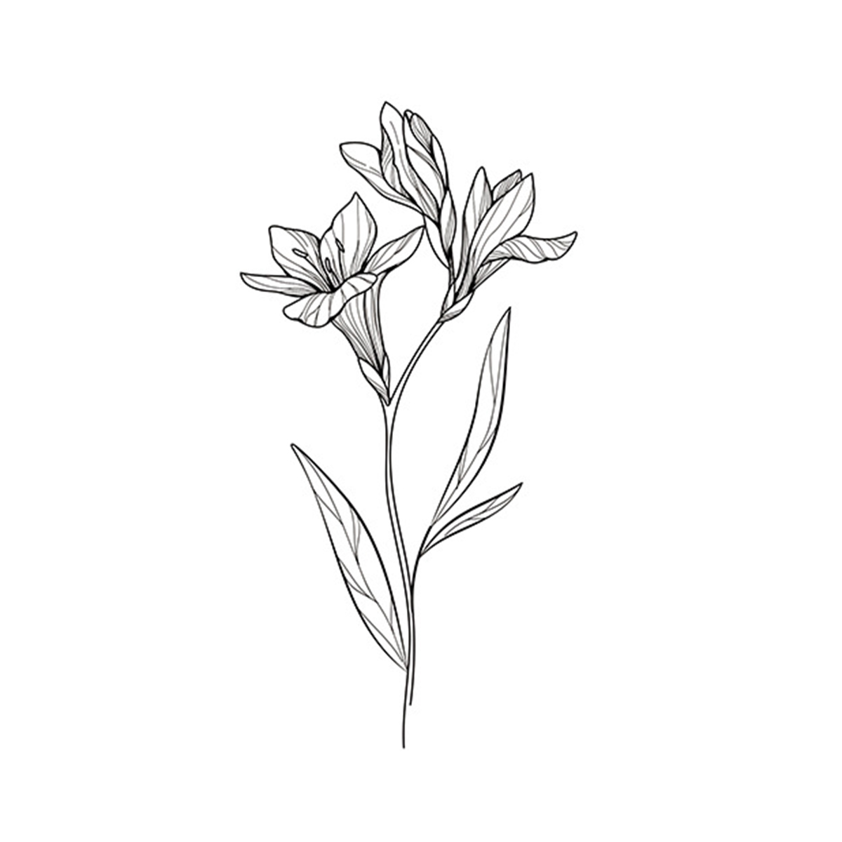 Eternal Lily Tattoos