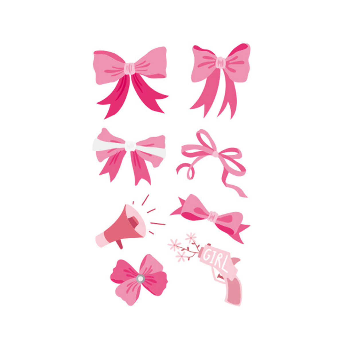 Bow Blush Beauties Tattoos
