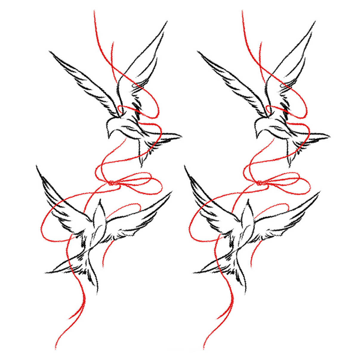 Raven's Thread Tattoos