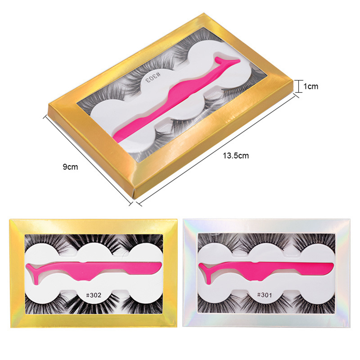 [Pre-Sale] Born to Love 3 Pairs Natural Lashes