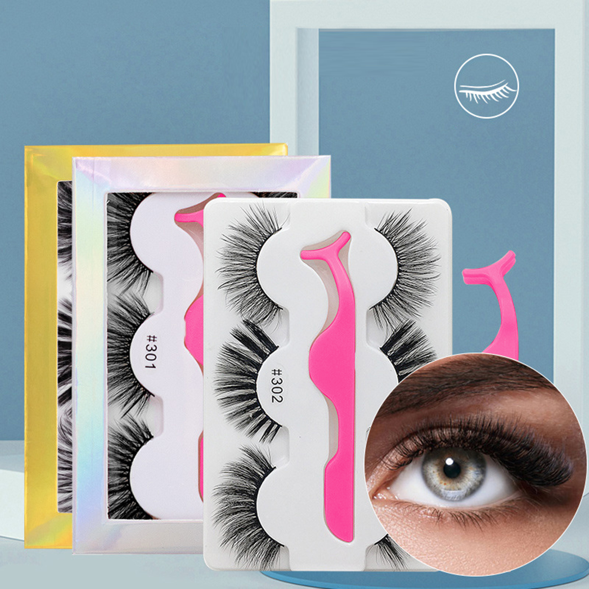 [Pre-Sale] Born to Love 3 Pairs Natural Lashes
