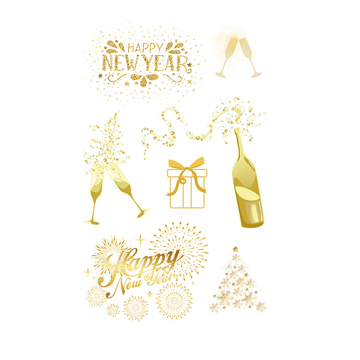Glitz & Fizz Festivity Tattoos