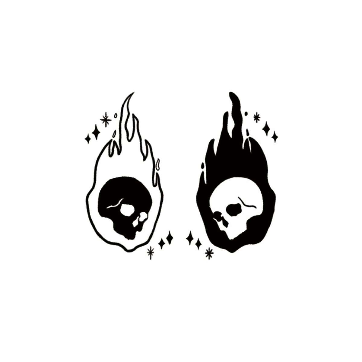 Dual Inferno Tattoos