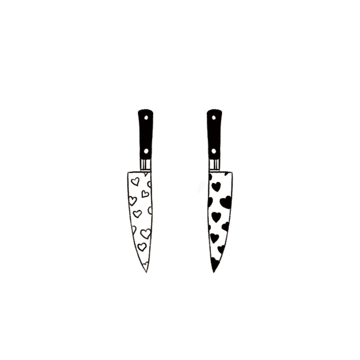 Blade of Love Tattoos