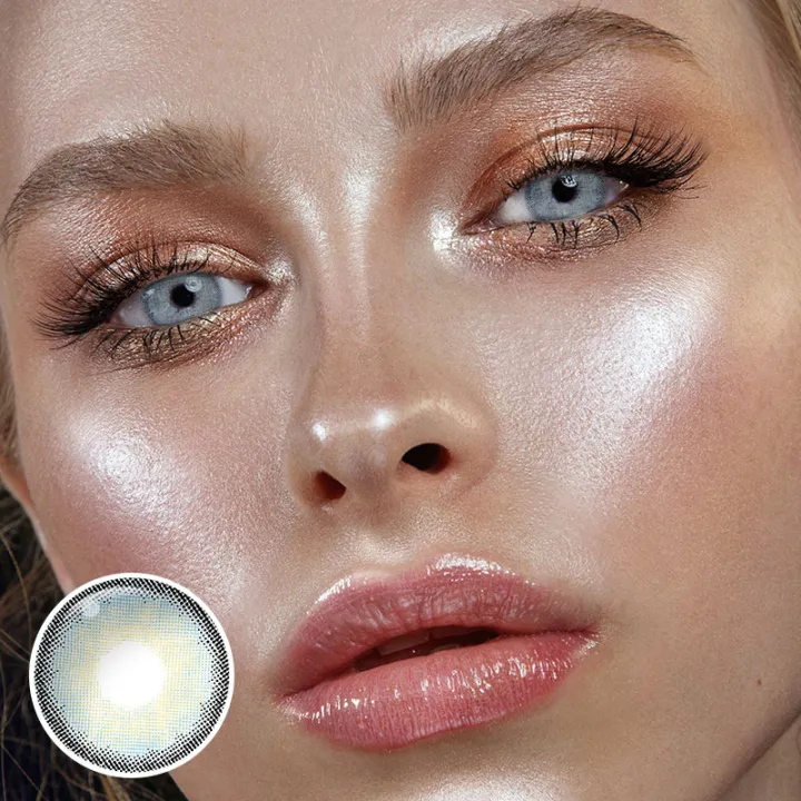 Glimmer Grey & Sono Blue & Star Pure Hazel & Queen Quartz & Luminous Brown Contact Lenses