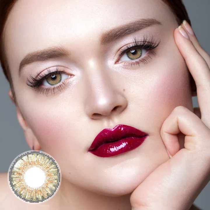 Glimmer Grey & Sono Blue & Star Pure Hazel & Queen Quartz & Luminous Brown Contact Lenses