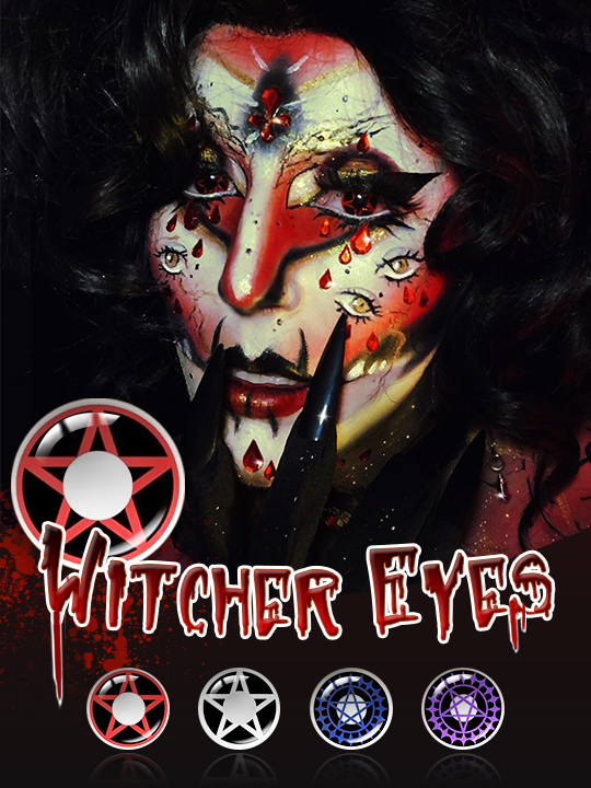 Cosplay - Witcher Eyes Contact Lenses
