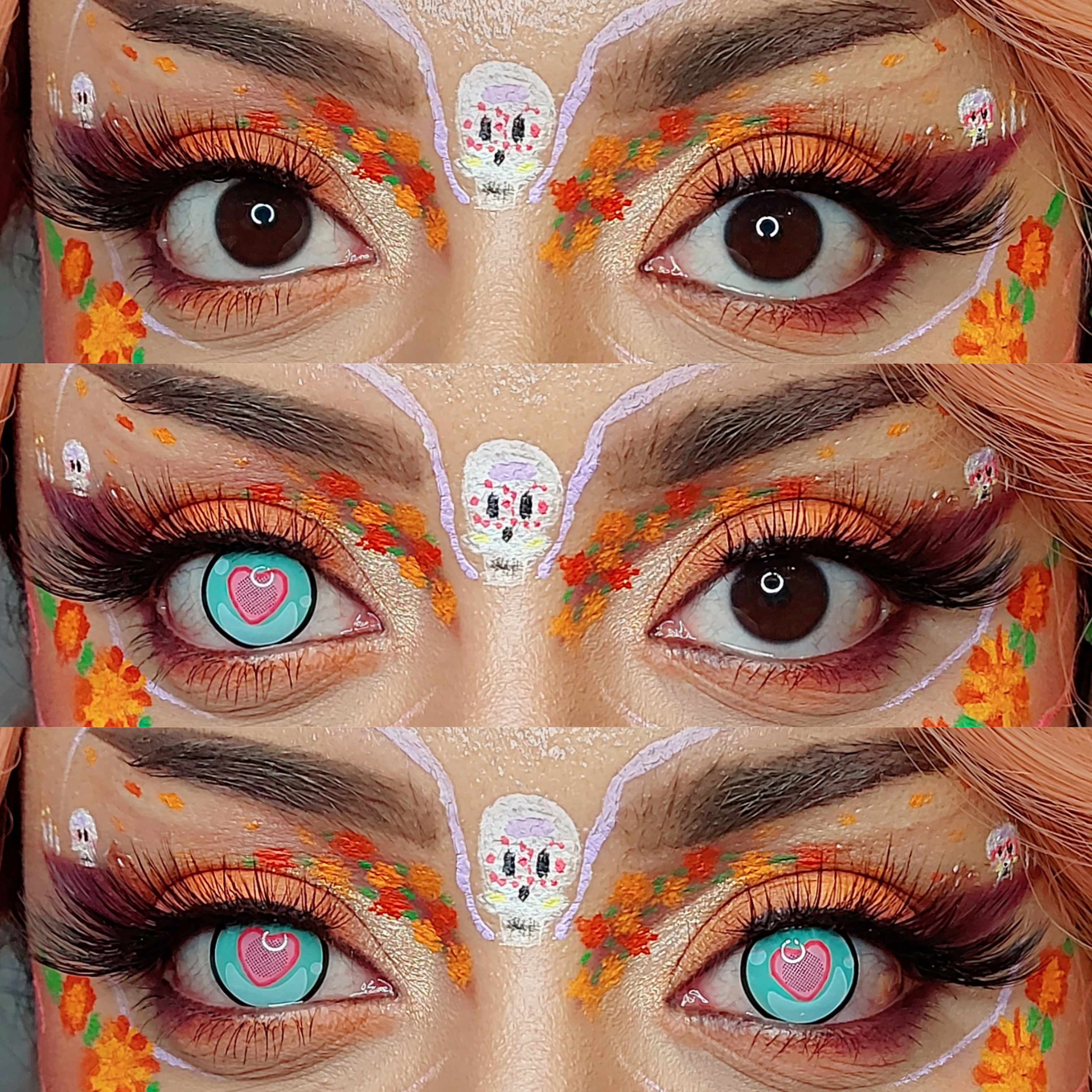 Puppet Green Costume Yearly Contact Lenses