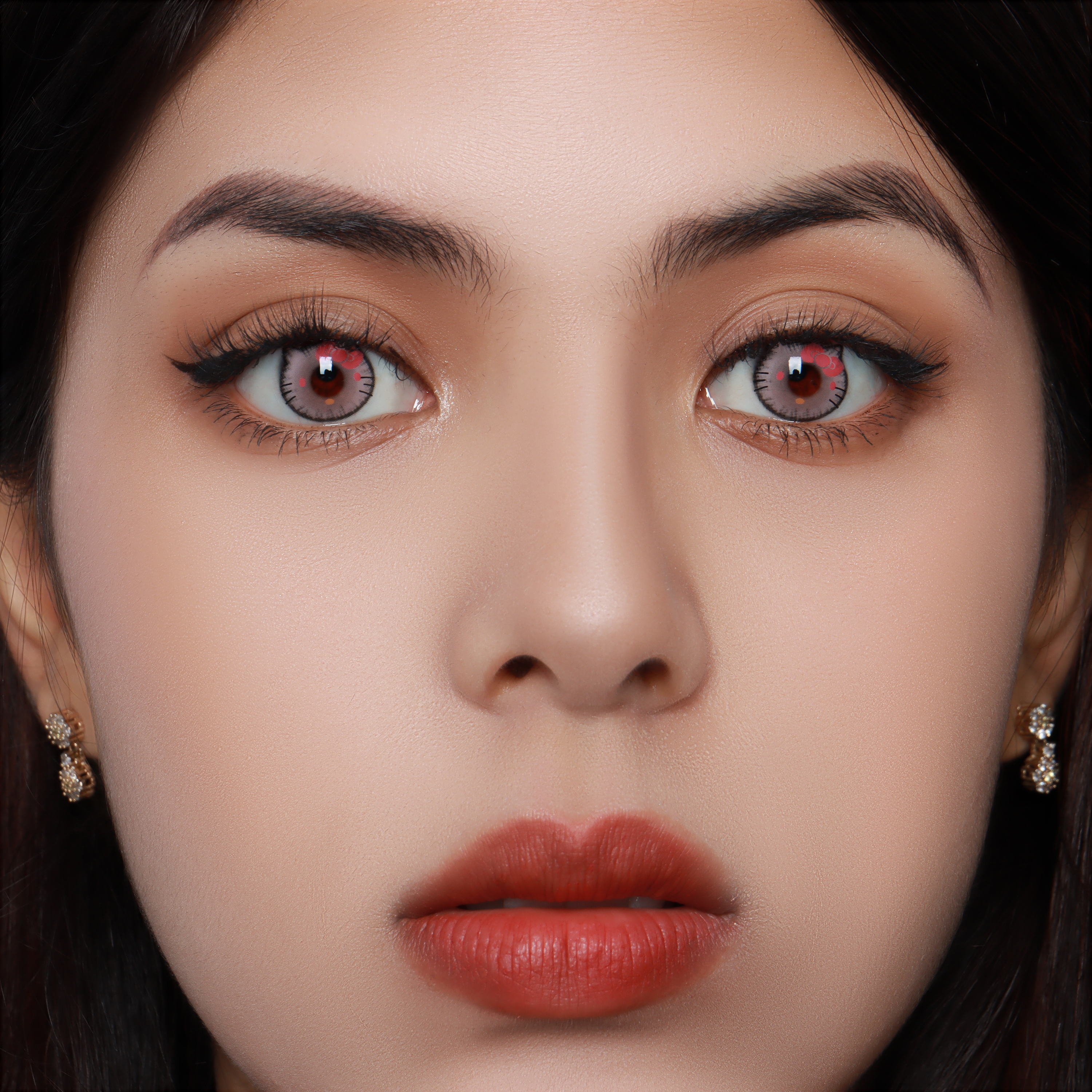 Kitty Pink Costume Yearly Contact Lenses