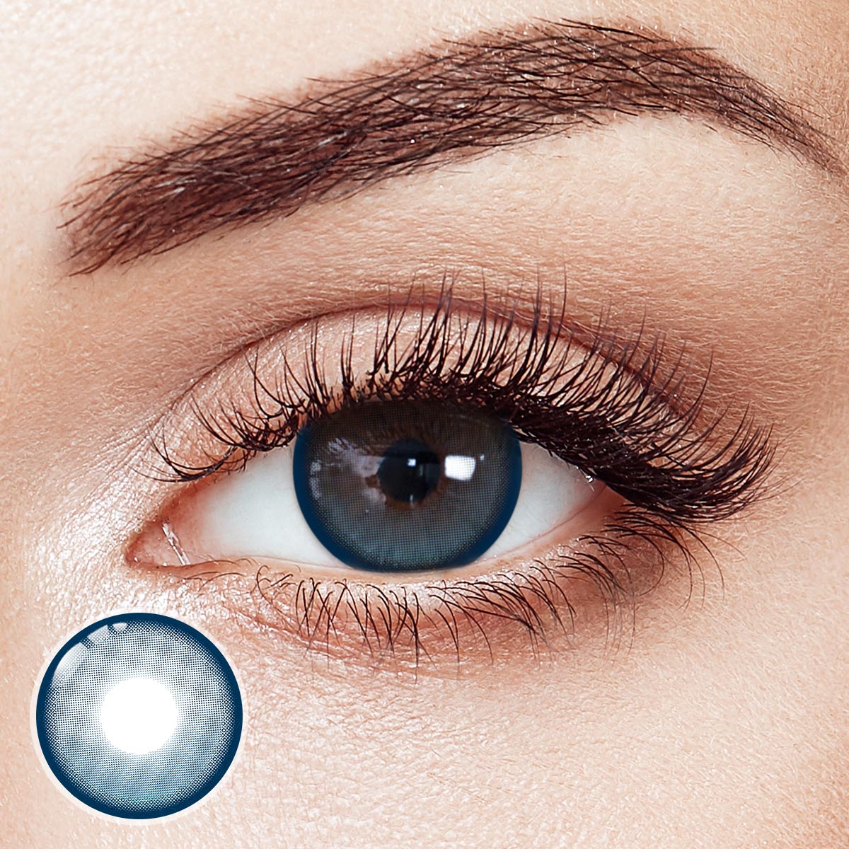 Hoop Blue Prescription Daily Contact Lenses | 2 Pcs