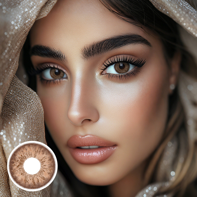 Vesper Brown Yearly Contact Lenses