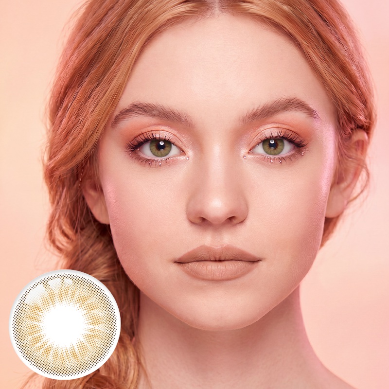 Golden Ember Hazel 6 Months Contact Lenses | 2 Pcs