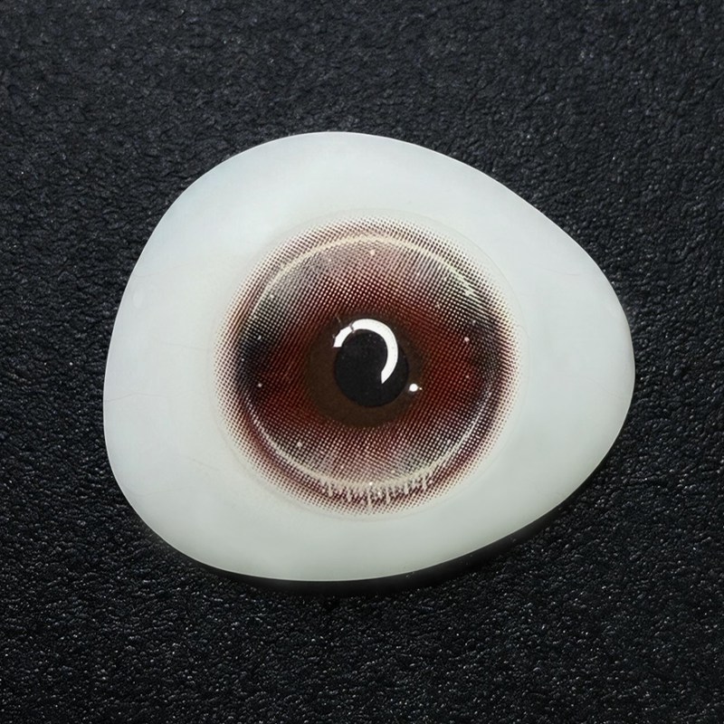 Witch's Tears Gray Costume Yearly Contact Lenses | 2 Pcs