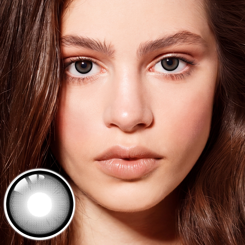Cloud Ash Gray 6 Months Contact Lenses | 2 Pcs