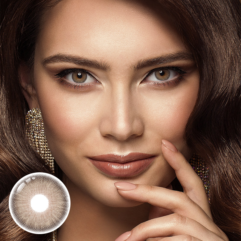 Space Brown Daily Contact Lenses | 10 Pcs