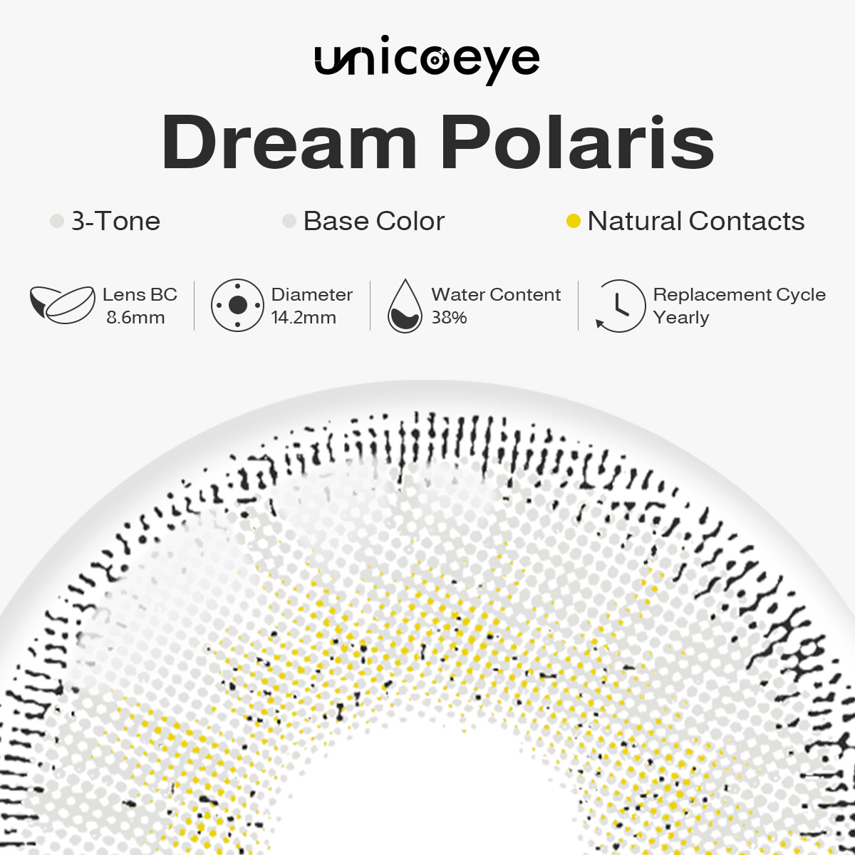 Dream Polaris Yearly Contact Lenses