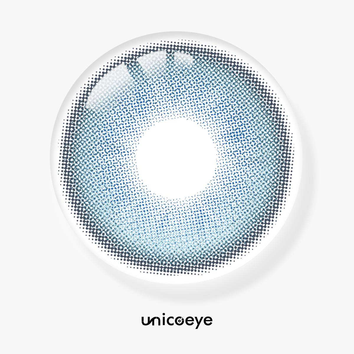 Aura Glow Blue 6 Months Contact Lenses | 2 Pcs