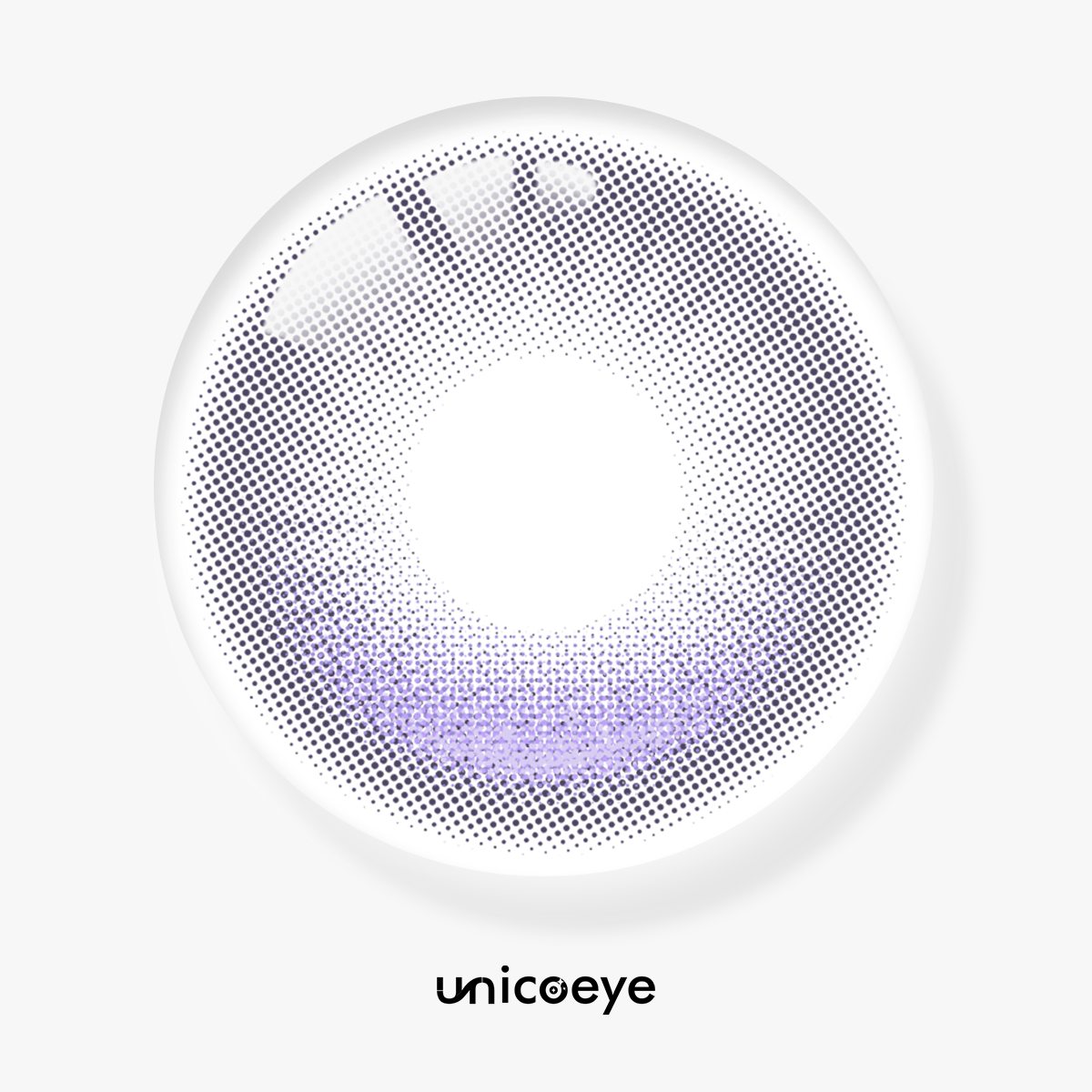 Amethyst Lake Purple Daily Contact Lenses | 10 Pcs