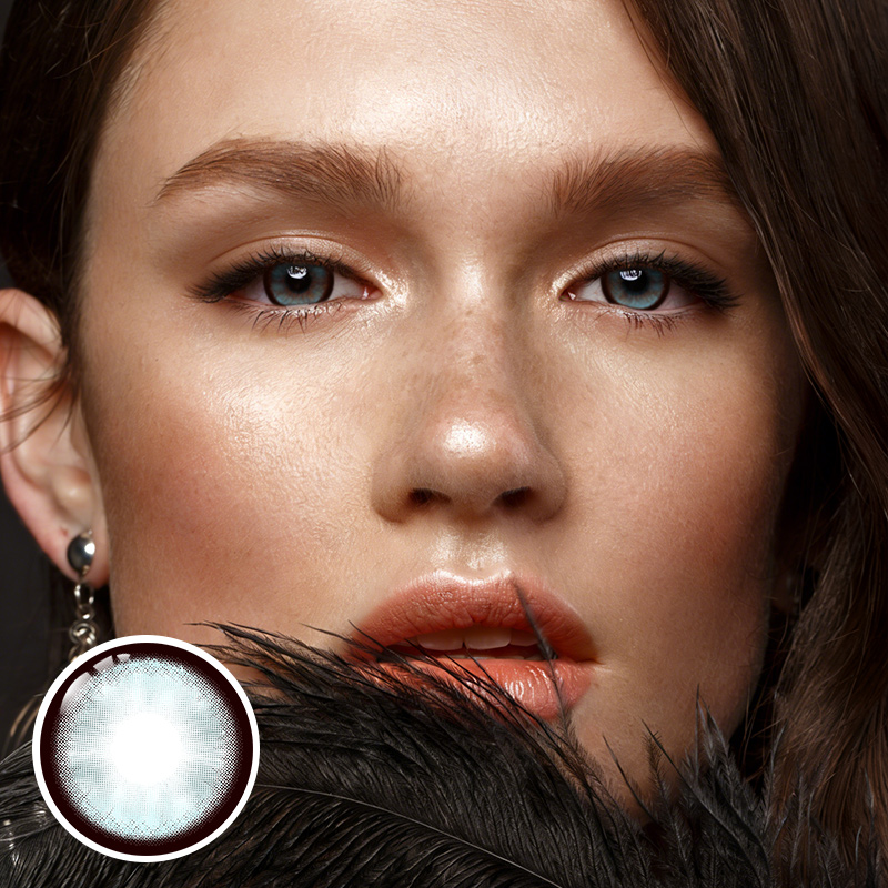 Frame Blue Prescription 6 Months Contact Lenses | 2pcs