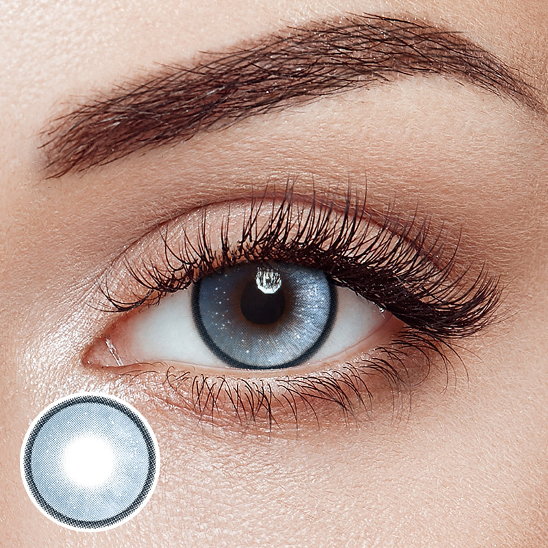 Polly Blue Yearly Contact Lenses