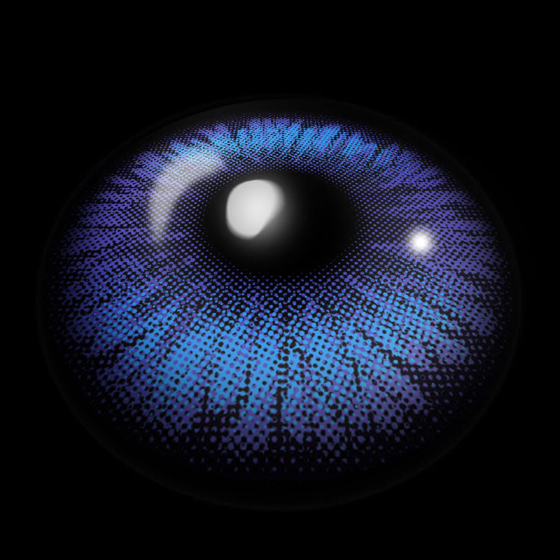 Icy Petal Blue 6 Months Contact Lenses