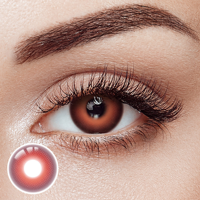 Pigment Red Yearly Contact Lenses
