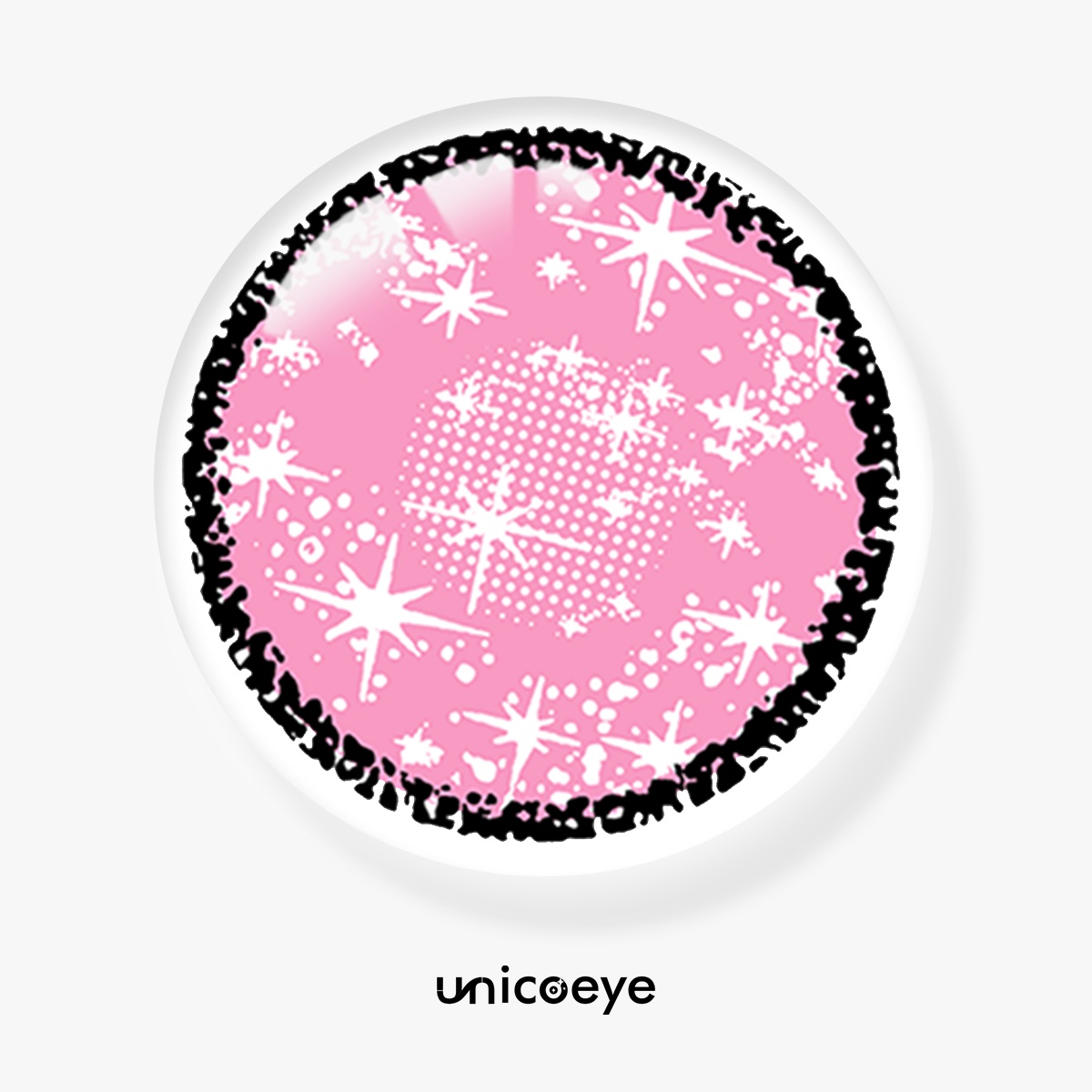 Galaxy Pink Costume Yearly Contact Lenses | 2 Pcs
