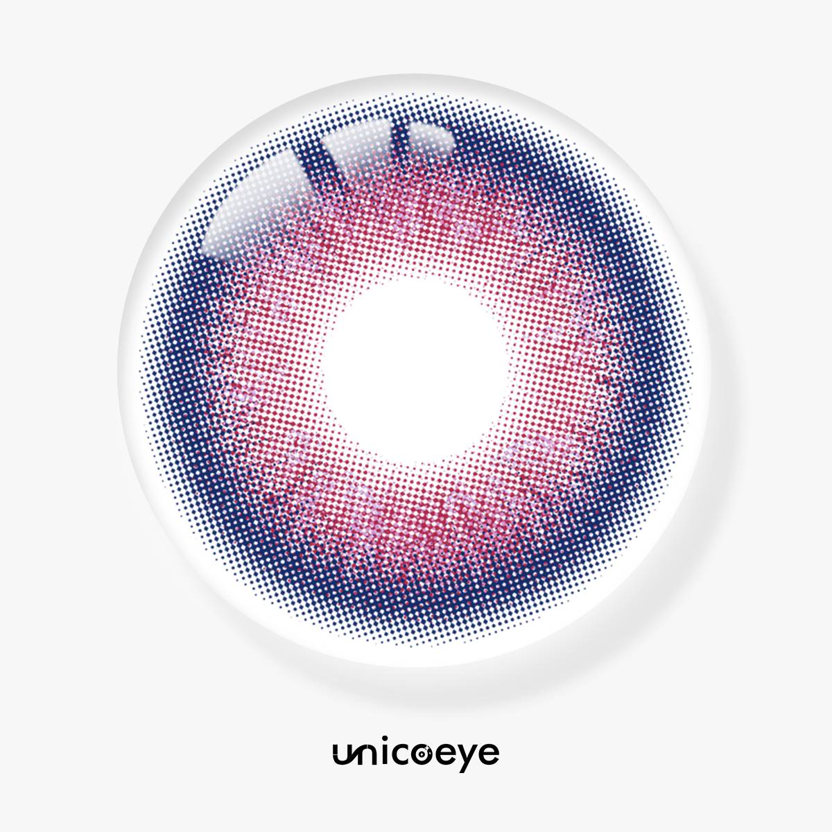 Puffstar Pink Prescription Yearly Contact Lenses | 2 Pcs