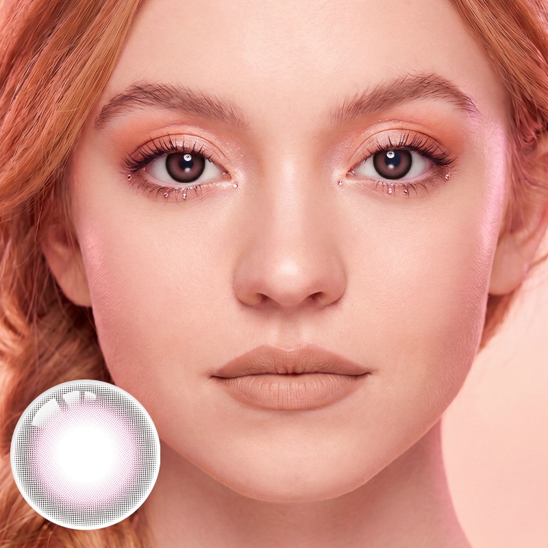 Sakura Pudding Pink 6 Month Contact Lenses | 2 Pcs