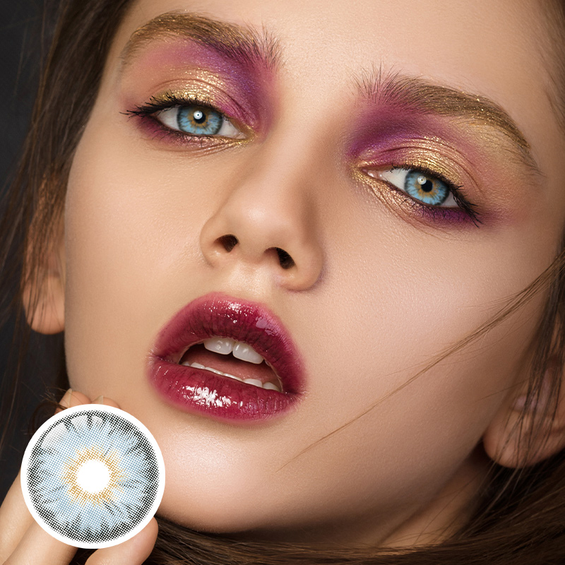 Siri Blue Prescription Yearly Contact Lenses