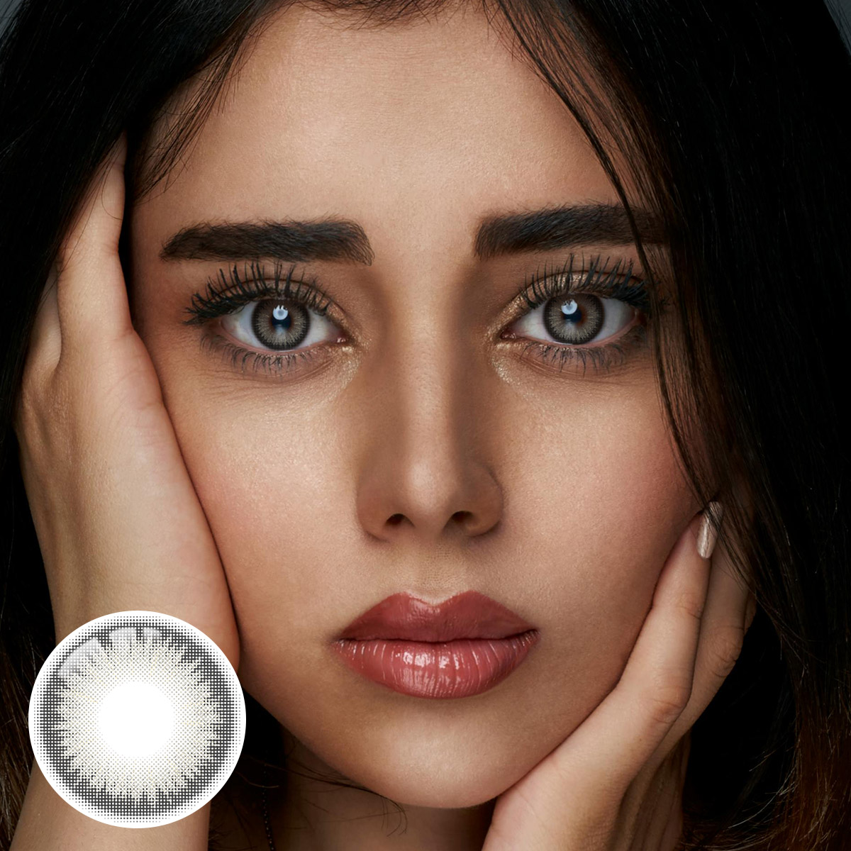 Whiplash Gray 6 Months Contact Lenses