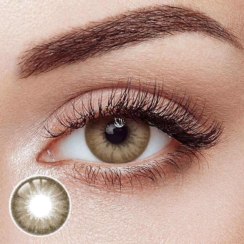 Sienna Brown Prescription Yearly Contact Lenses