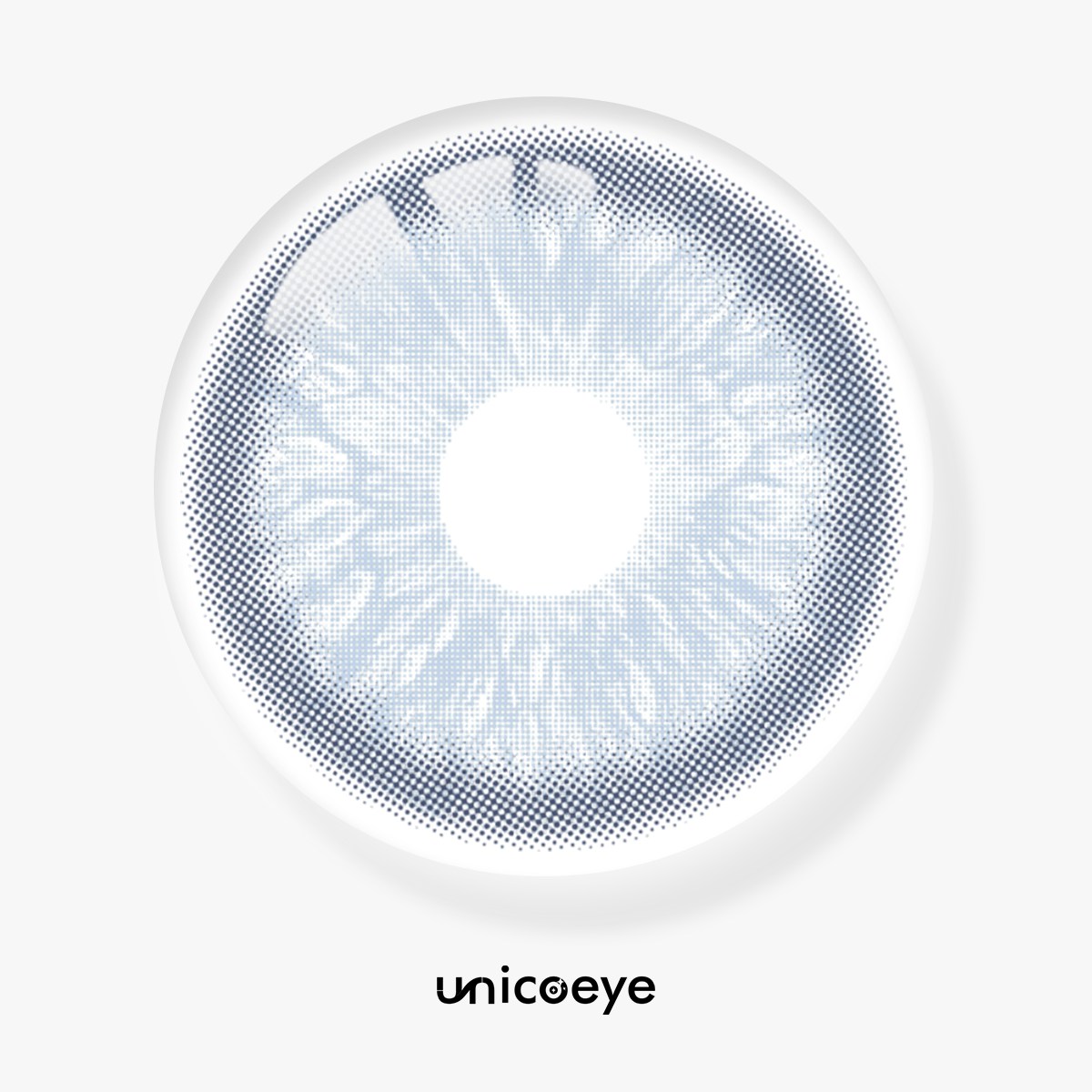 Love Letter Blue Yearly Contact Lenses | 2 Pcs