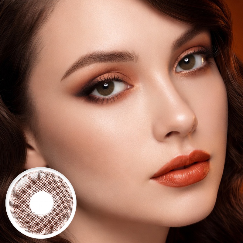 Queen Chocolate 6 Month Contact Lenses | 2 Pcs