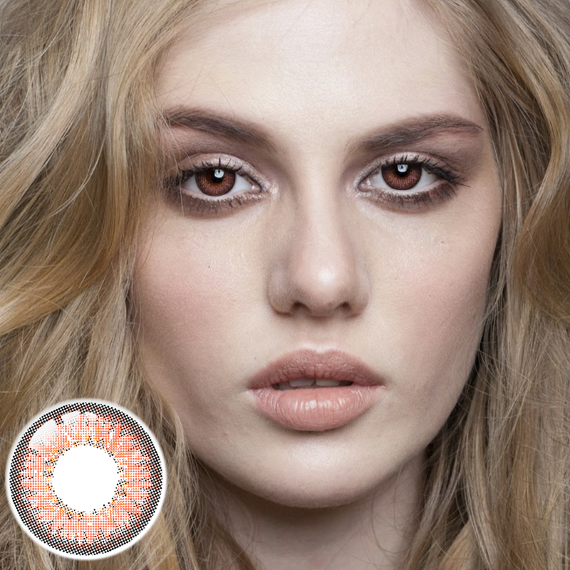 Galaxy Blur Red 6 Months Contact Lenses | 2 Pcs
