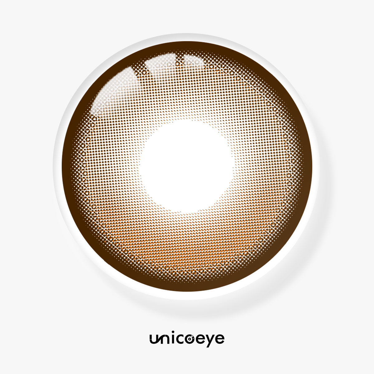 Hoop Brown Prescription Daily Contact Lenses | 2 Pcs