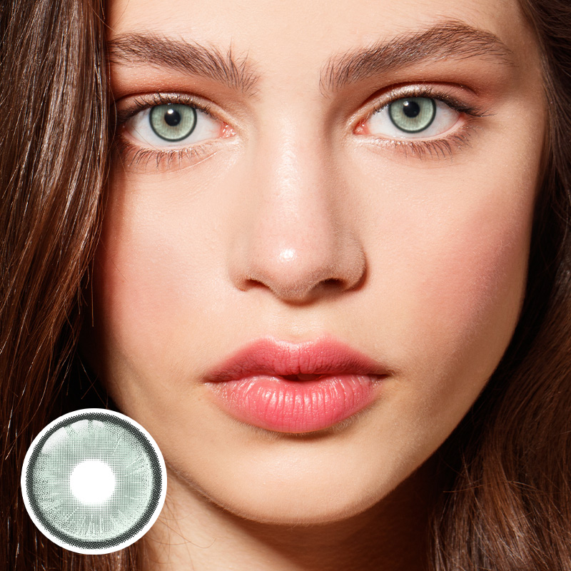 Manhattan Green Prescription Yearly Contact Lenses