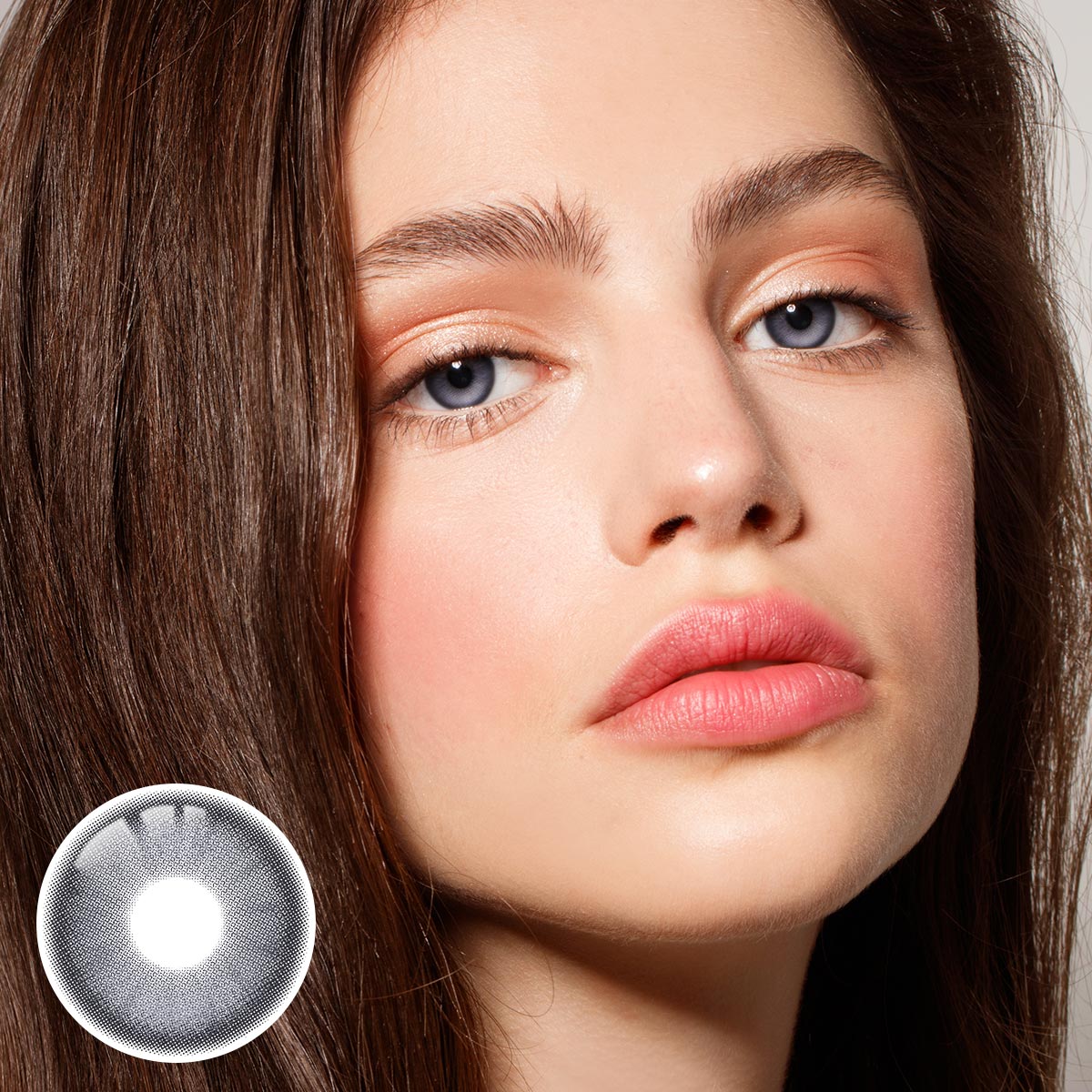 Truffle Gray Prescription Yearly Contact Lenses