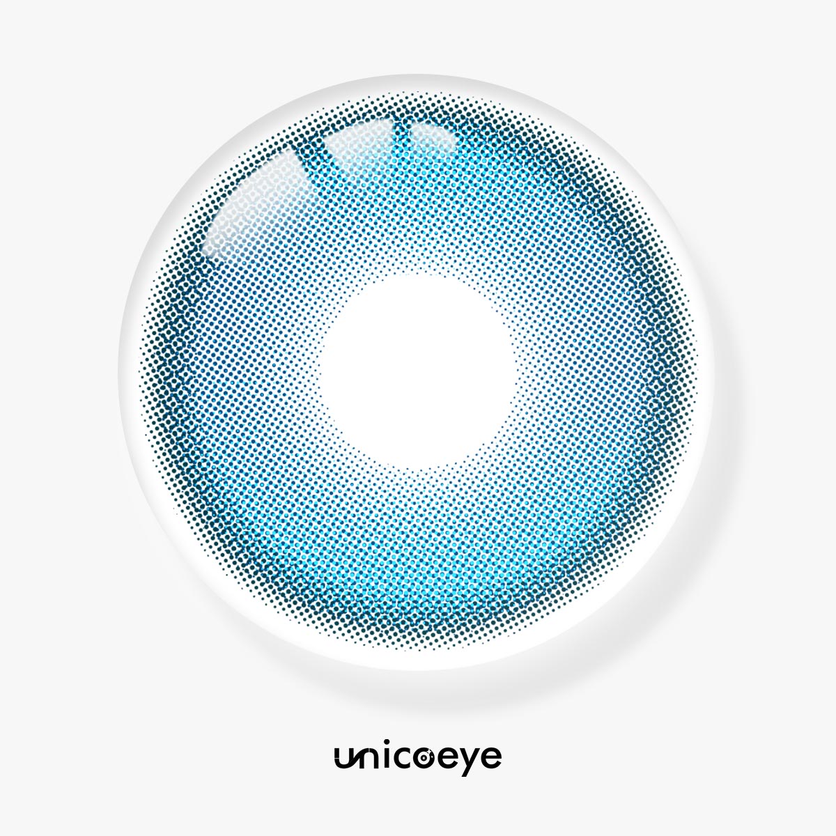 Corduroy Blue Prescription Daily Contact Lenses | 2 Pcs
