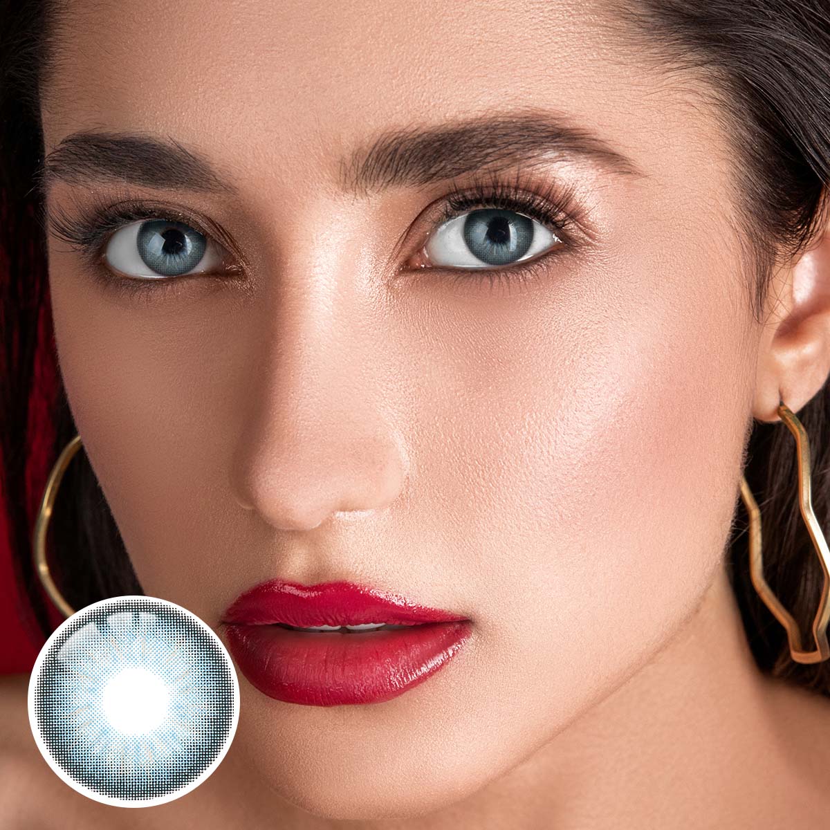 Jennie Blue Yearly Contact Lenses