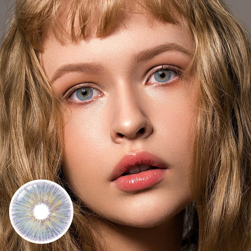 Angeles N Purple Yearly Contact Lenses | 2 Pcs