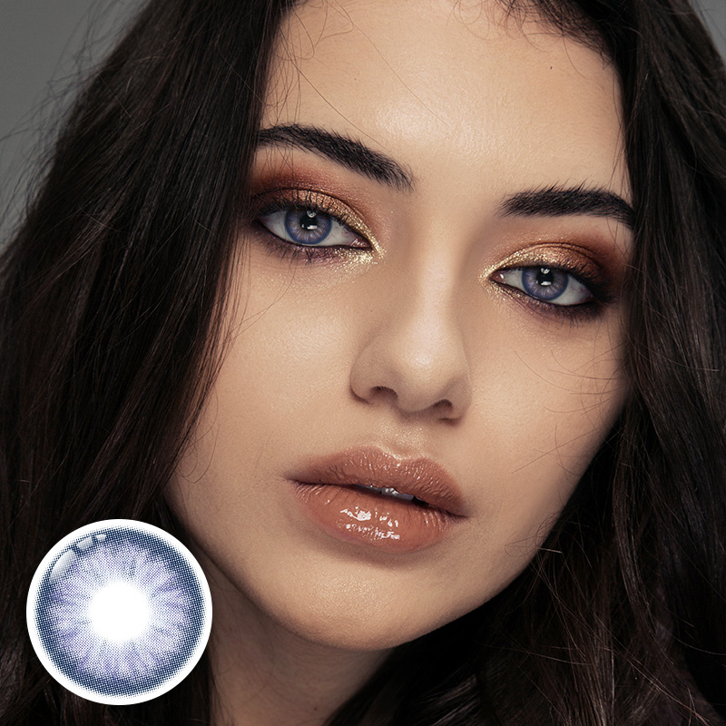 Serene Purple 6 Months Contact Lenses | 2 Pcs