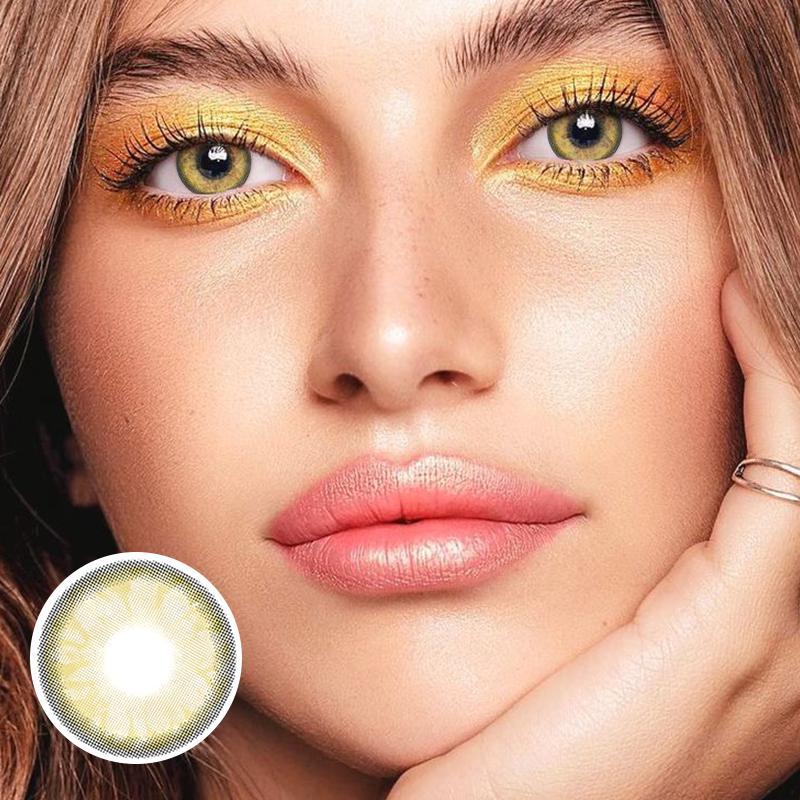 Gem Brown Yearly Contact Lenses