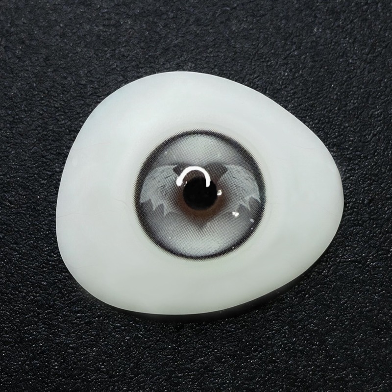 Demon Wing Black Costume Yearly Contact Lenses | 2 Pcs