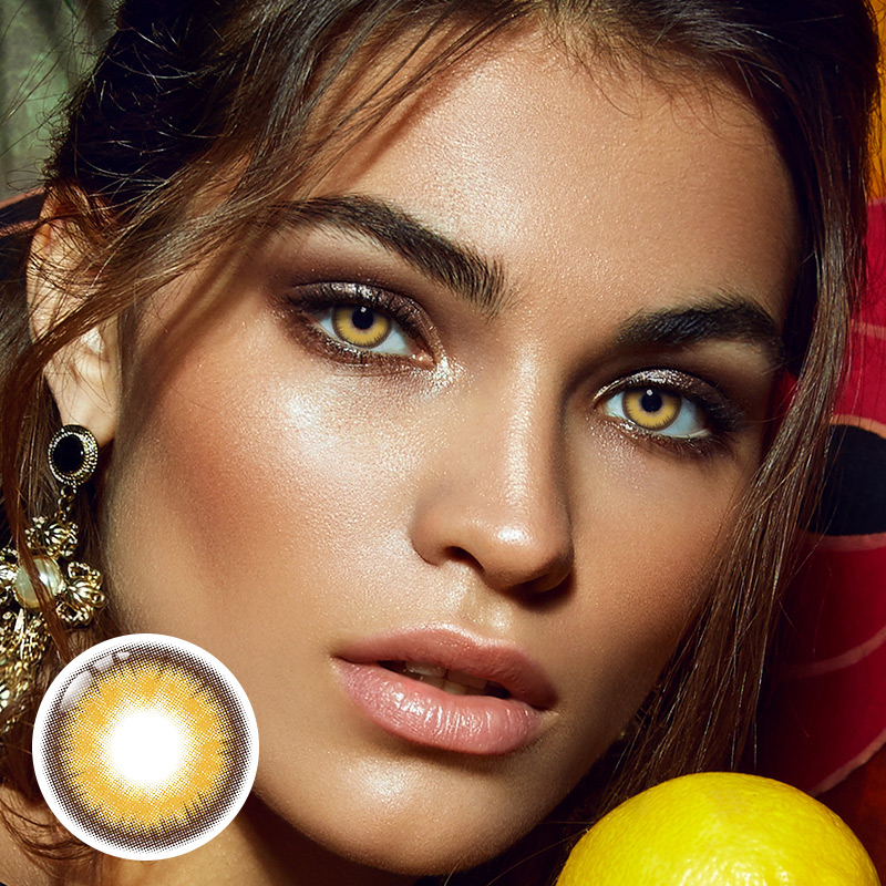 Zodiac Yellow Prescription 6 Months Contact Lenses | 2pcs