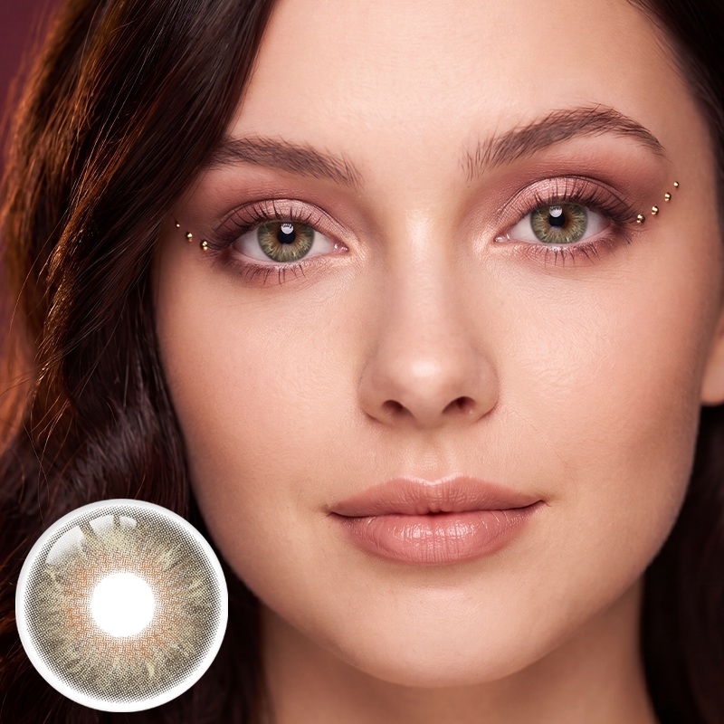 Honey Hazel 6 Months Contact Lenses | 2 Pcs