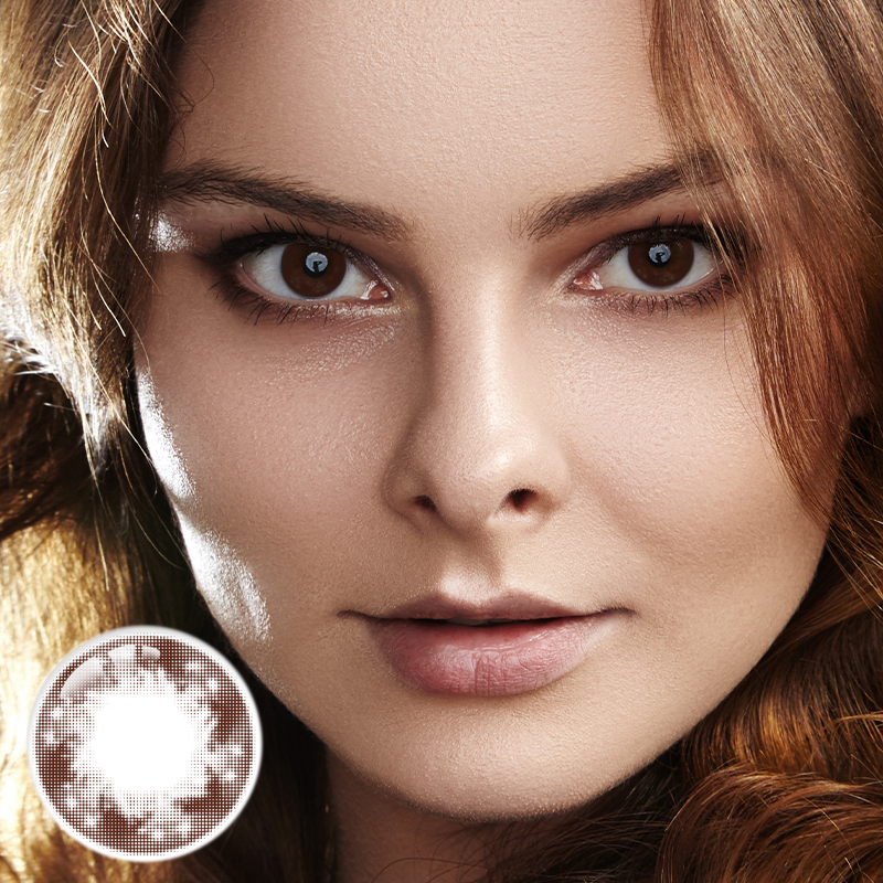 Celestial Chestnut 6 Months Contact Lenses | 2 Pcs